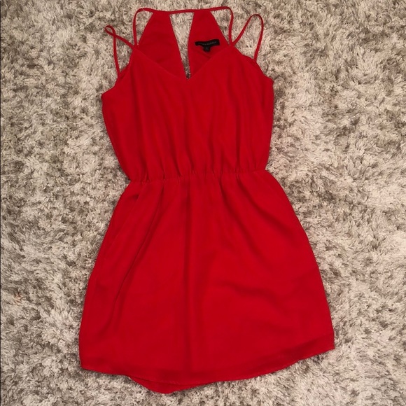 Banana Republic / strappy red minidress / 2P - Picture 1 of 4